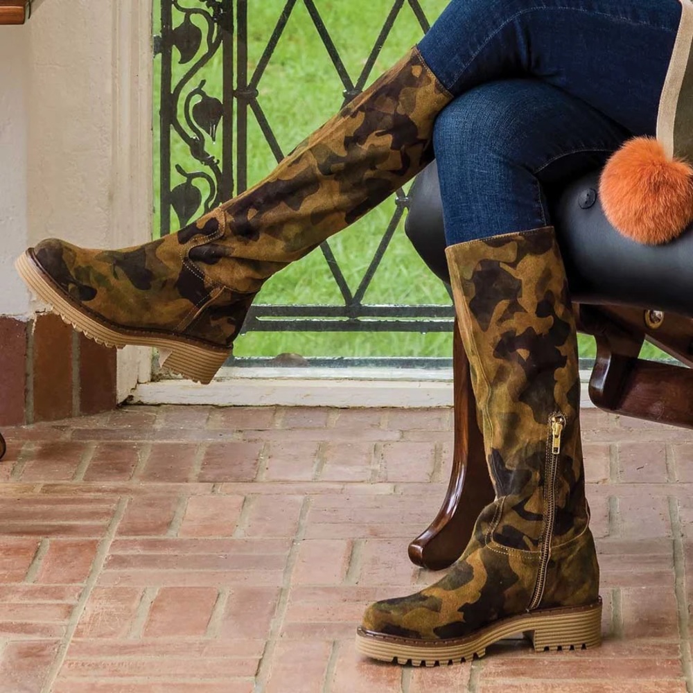 Pedro Antón Boots Jungle Kaki (Camo) Size 41